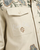 Tapestry Twill Long Sleeve Overshirt