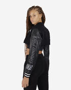 Cropped Racing Denim Jacket