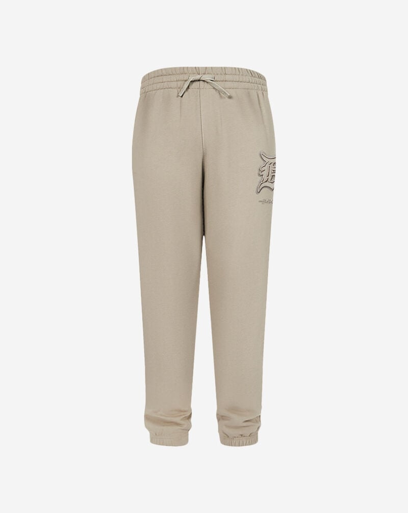 PRO STANDARD Big Boys' Detroit Tigers Neutral Fleece Sweatpant LDTB4314987-TAU Beige 1