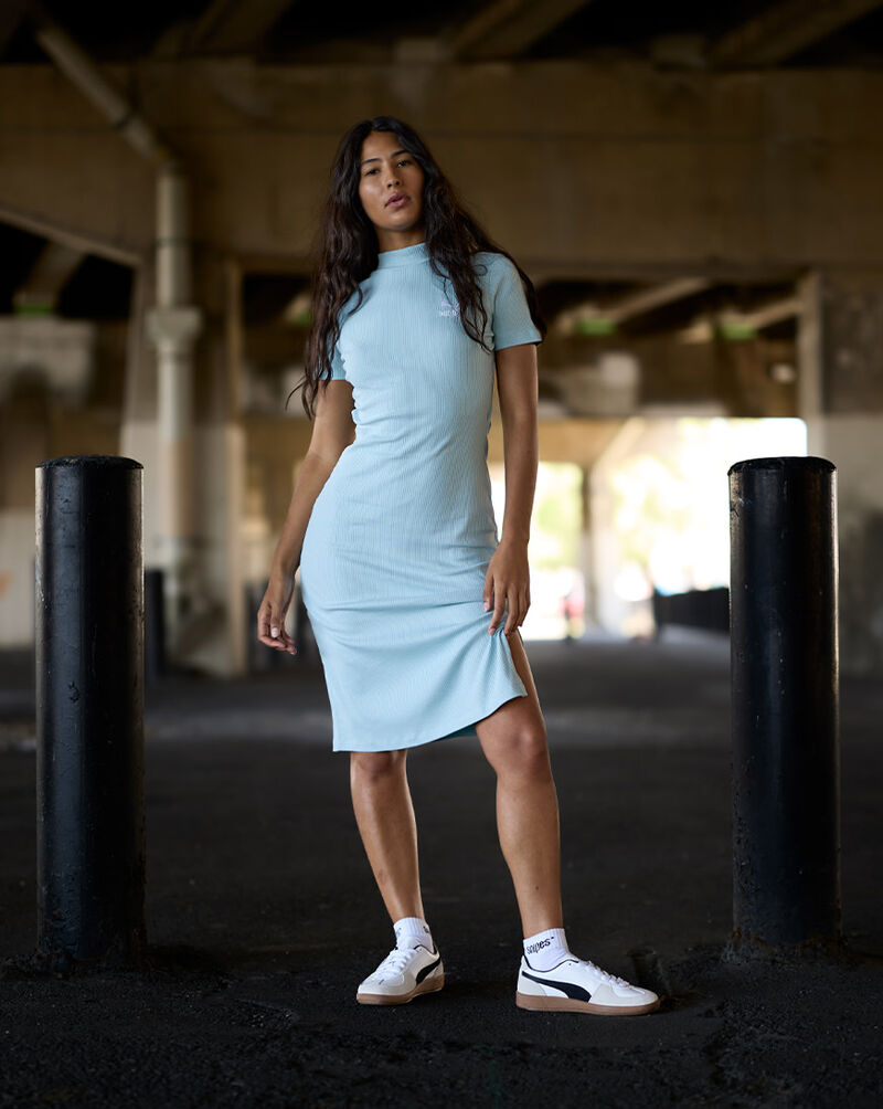 green emerald velvet dress Puma Women's Essentials Slim Tee Dress main image 0