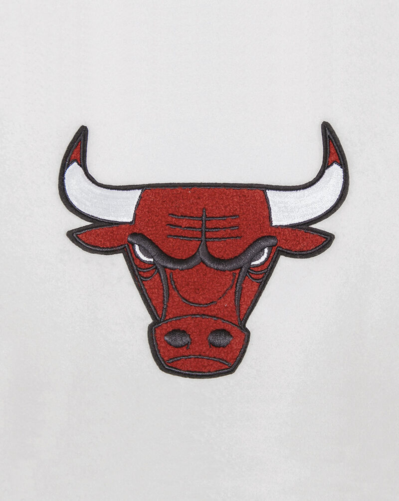 PRO STANDARD Chicago Bulls Retro Classic Rib Wool Varsity Jacket BCBH56213-ERD cream 2