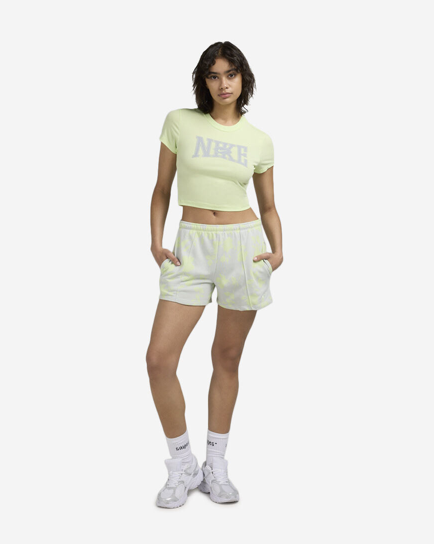 Shop Nike NSW Chill Terry Mid-Rise French Terry Printed