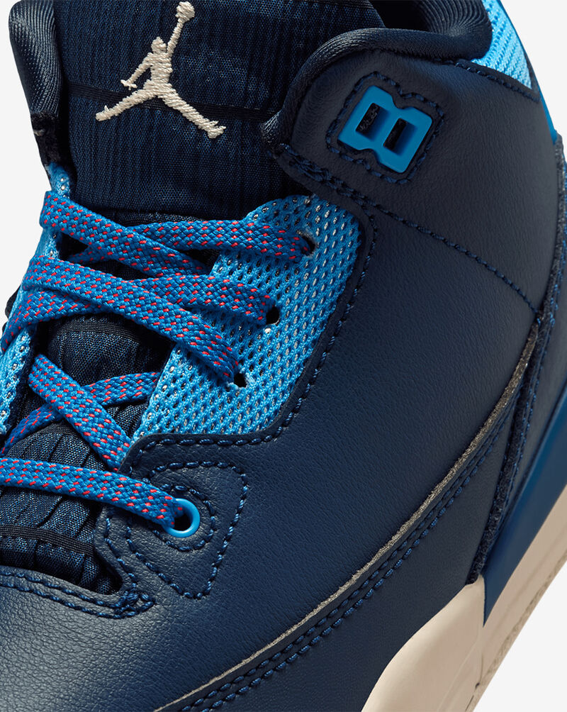 Jordan Little Kids' Air Jordan 3 Retro "Sport Renaissance" HQ0783-400 Blue 7