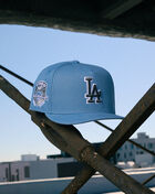 New Era 9Fifty Los Angeles Dodgers A-Frame Snapback Hat 71084056 Blue 5