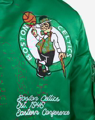 Alpha Industries Boston Celtics Bomber Jacket Alpha Industries Boston Celtics Bomber Jacket