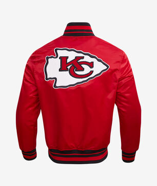 Kansas City Chiefs Retro Classics Rib Satin Jacket