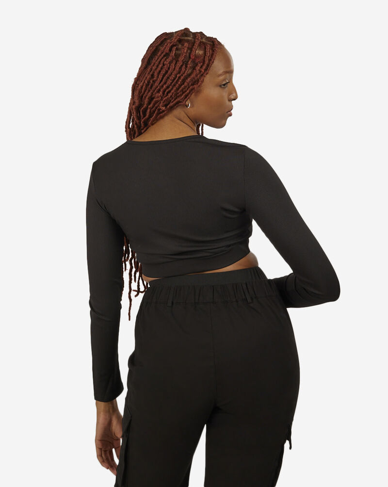 Sixth June Long Sleeve V-Neck 34113-BLAC Black 3