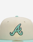 New Era 59Fifty Atlanta Braves Fitted Hat 60804654 cream 2