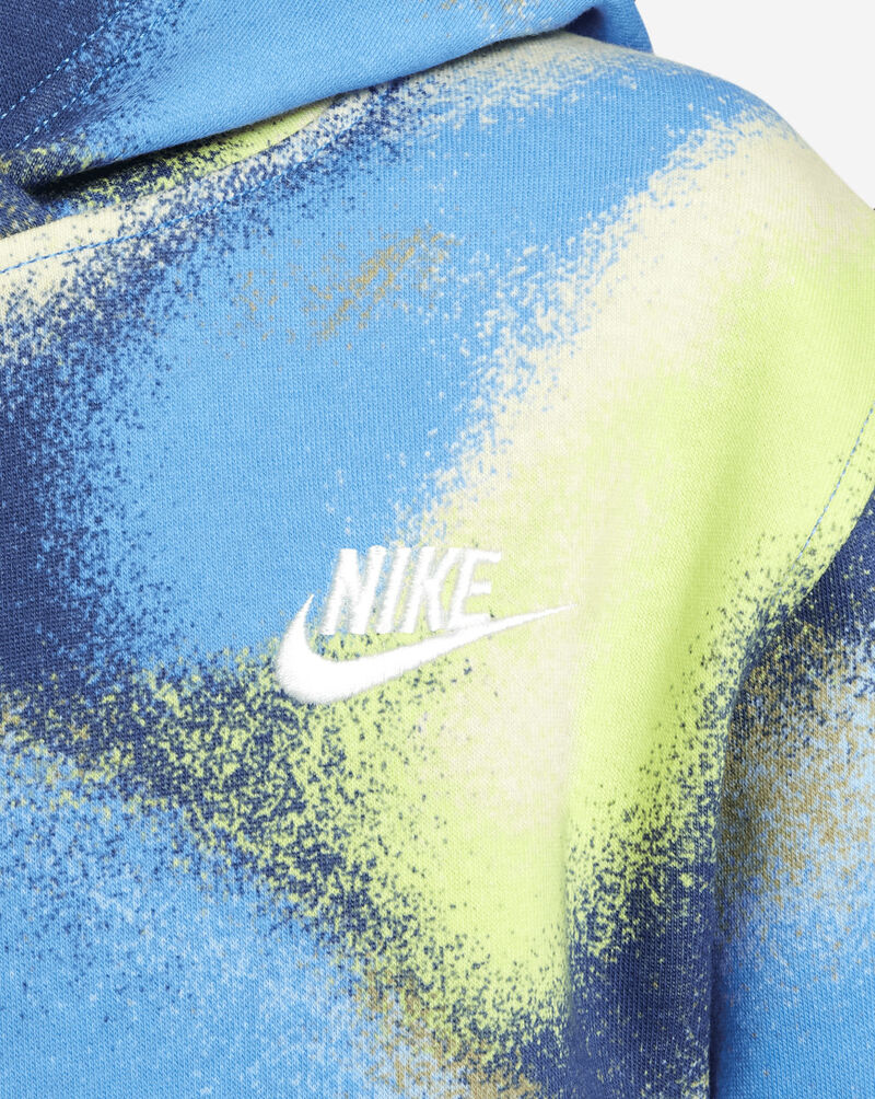 Nike Big Kids' Gradient Pullover Hoodie HJ2720-489 Blue 3