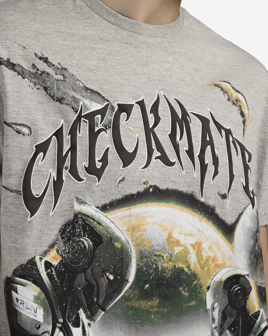 Shop Graphic Tees Checkmate Tee RCS6TM-785 grey | SNIPES USA