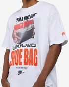 Nike LeBron "Shoe Bag" Basketball T-Shirt IH8573-100 White 3