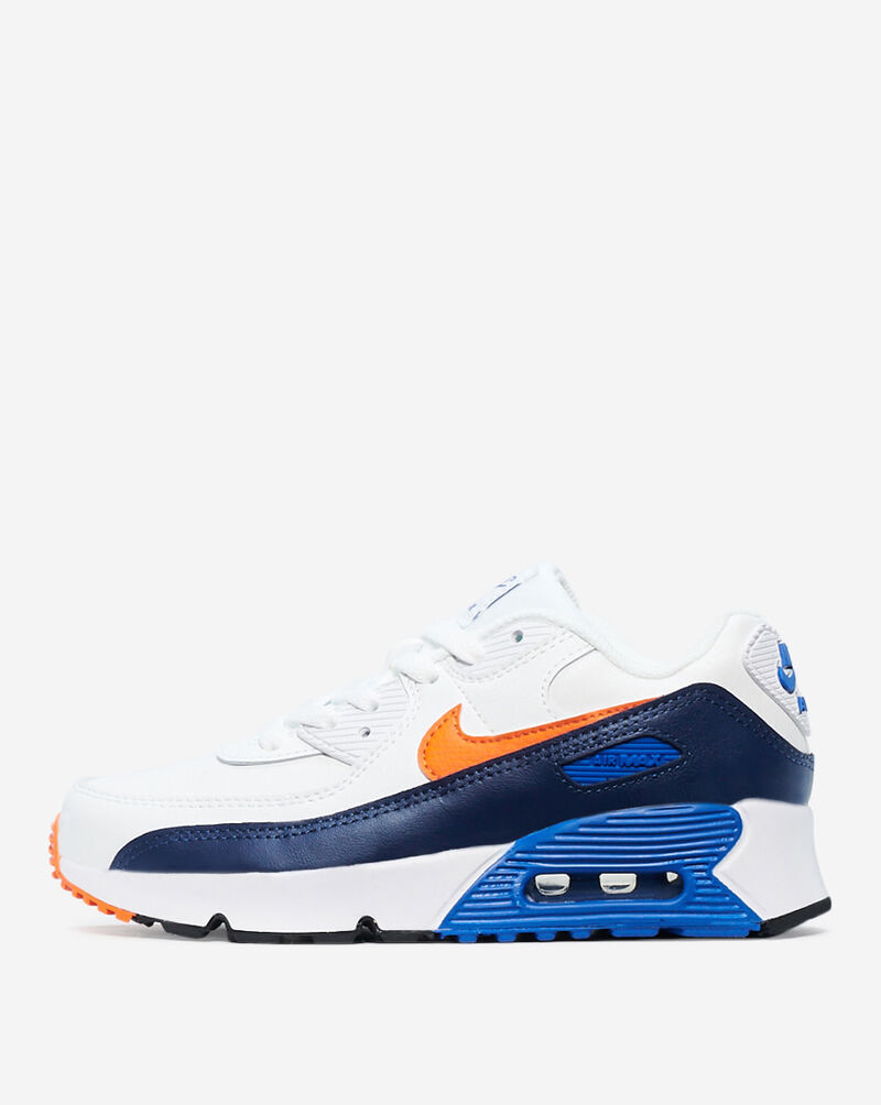 Nike air max 90 leather midnight navy preschool kids' shoe