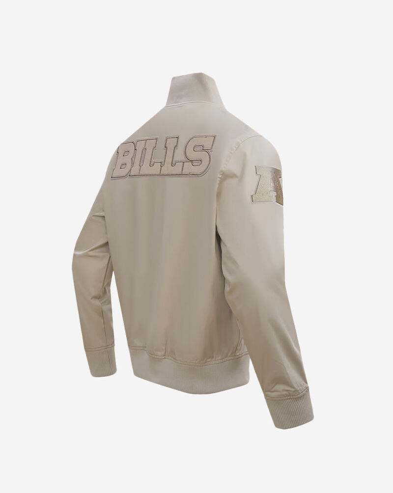 PRO STANDARD Buffalo Bills Neutral Twill Jacket FBB644723-TAU Beige 3