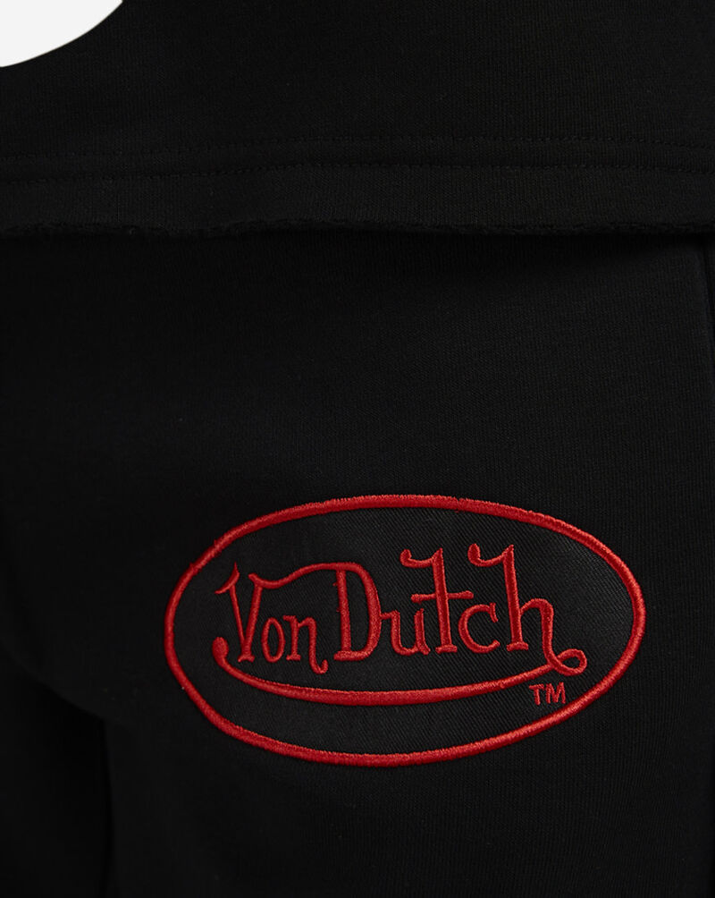 Von Dutch Stacked Joggers 4VND3A9072-BLK Black 3
