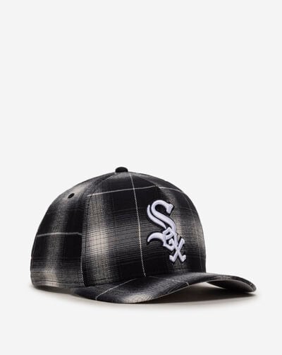 9Fifty Chicago White Sox A-Frame Plaid Snapback Hat