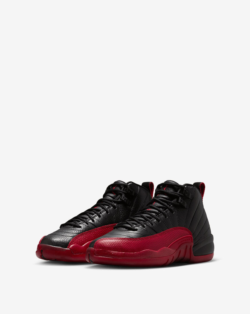 【あすつく】 12 Jordan Air Kids' Big Jordan Shop Retro black 153265-002 ファンデーション