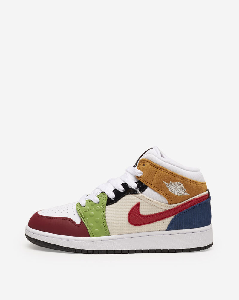 Air Jordan Grade School Retro 1 Mid Se 'Night Stadium Gs' Sneakers