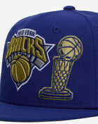 New Era 9Fifty New York Knicks Ring Snapback Hat 61069591 Blue 2