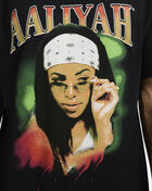 Graphic Tees Aaliyah Side Eye Tee ALH147094 Black 3