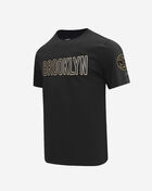 PRO STANDARD Black and Gold Brooklyn Nets Tee BBN1513570-BLK Black 2
