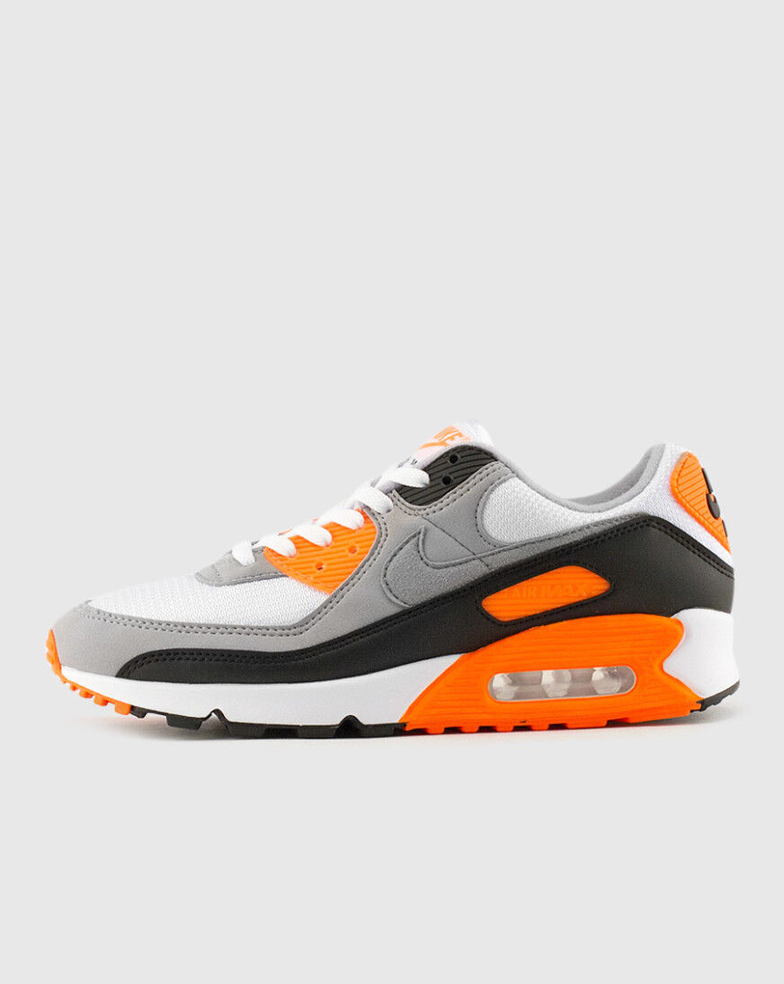 air max 90 orange grey