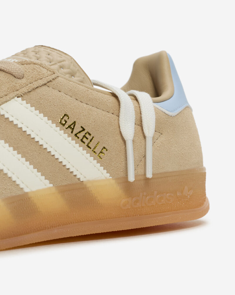 adidas Grade School Gazelle Indoor JQ7017 Beige 9