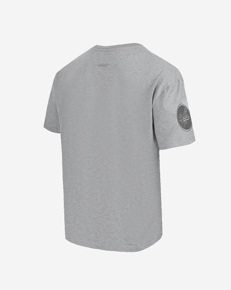 PRO STANDARD Los Angeles Dodgers Neutral Drop Shoulder Tee LLD137025-DHG Grey 3