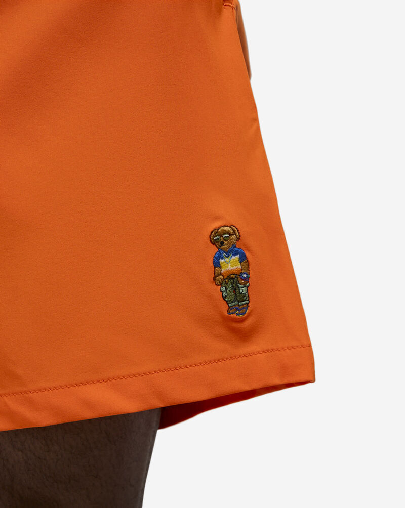 Polo Ralph Lauren 5.75-Inch Traveler Polo Bear Swim Trunk 710963334001-ORG Orange 3