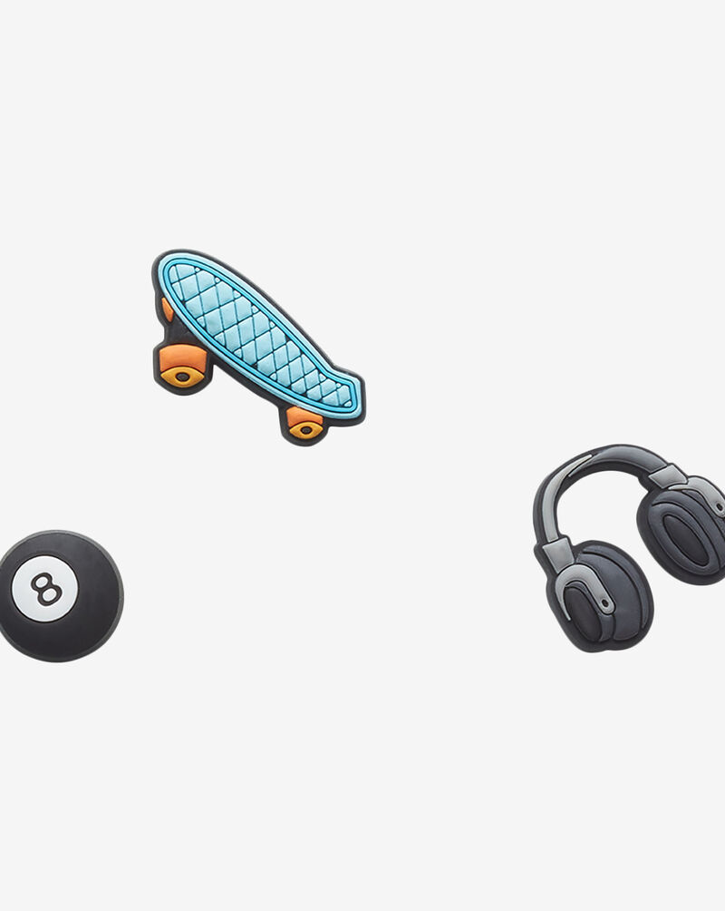 Crocs Sk8 Dude 3 Pack Jibbitz Charms 10009018 Multi 2