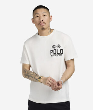 Classic Fit Slub Jersey Graphic T-Shirt