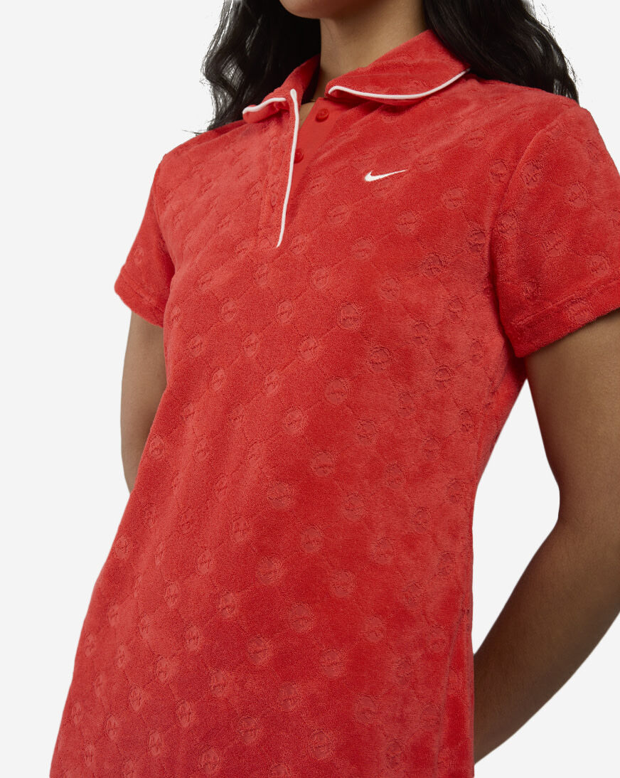 Shop Nike NSW Chill Terry Dress II3976-696 red | SNIPES USA