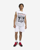 Printed Cross Muscle Tank