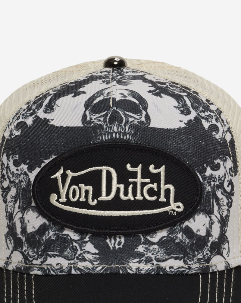 Von Dutch Fallen Trucker Hat VDHH0076-PALE-IVORY White 2
