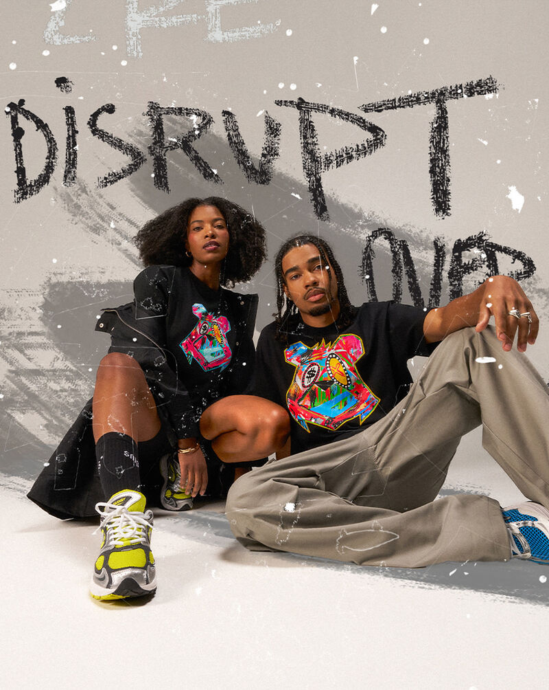 King Saladeen Money Bear Painting Tee KS019 Black 6