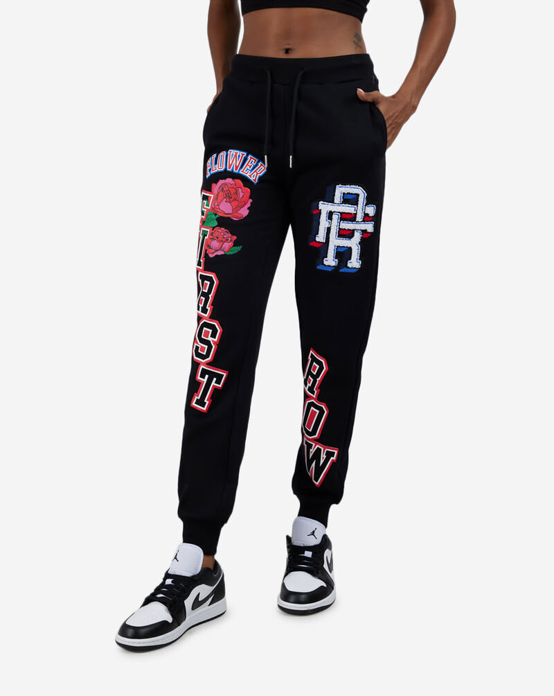 Shop First Row Flower Joggers FRLB2435S-BLA black | SNIPES USA