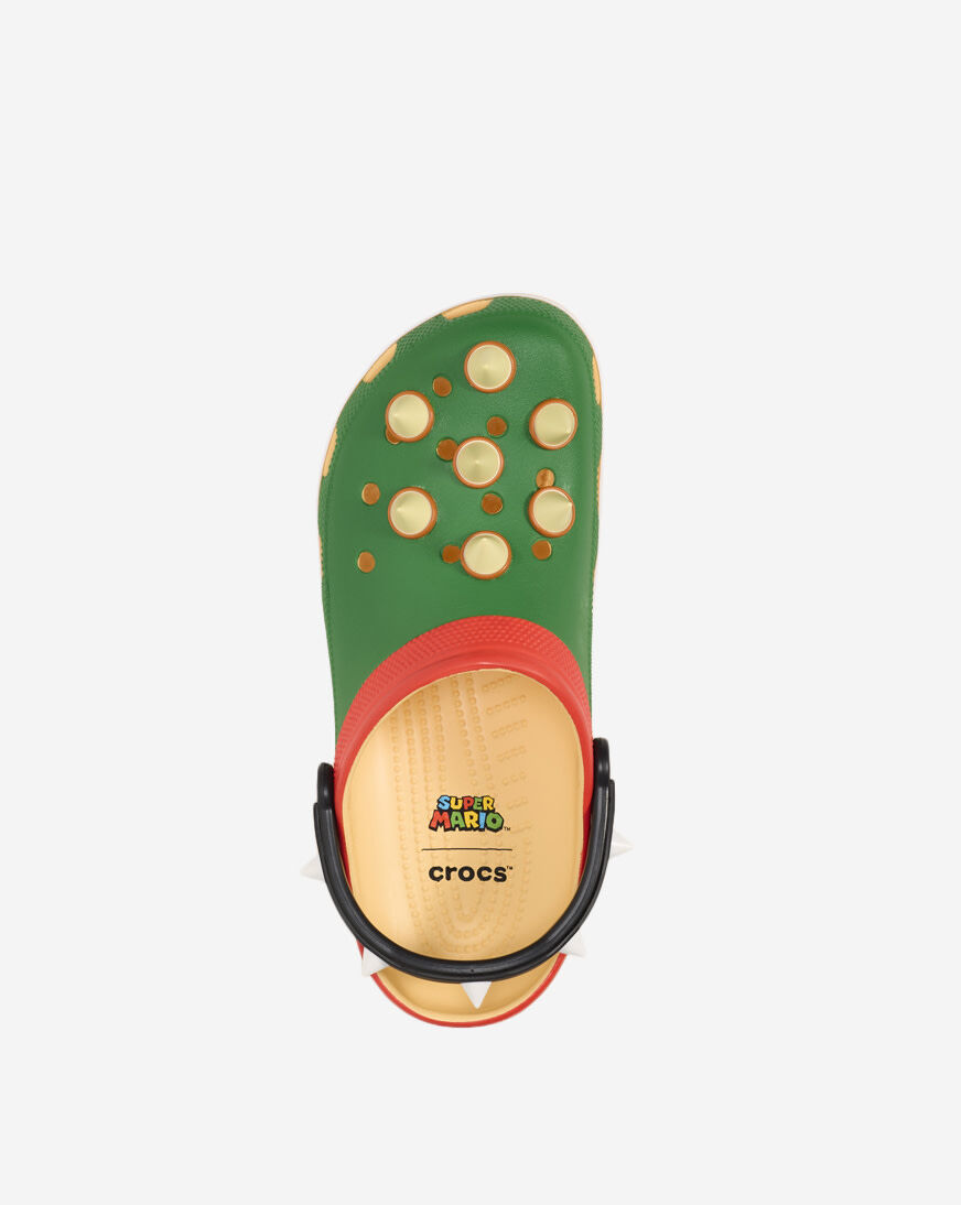 Shop Crocs Bowser Classic Clog 212135-90H green | SNIPES USA