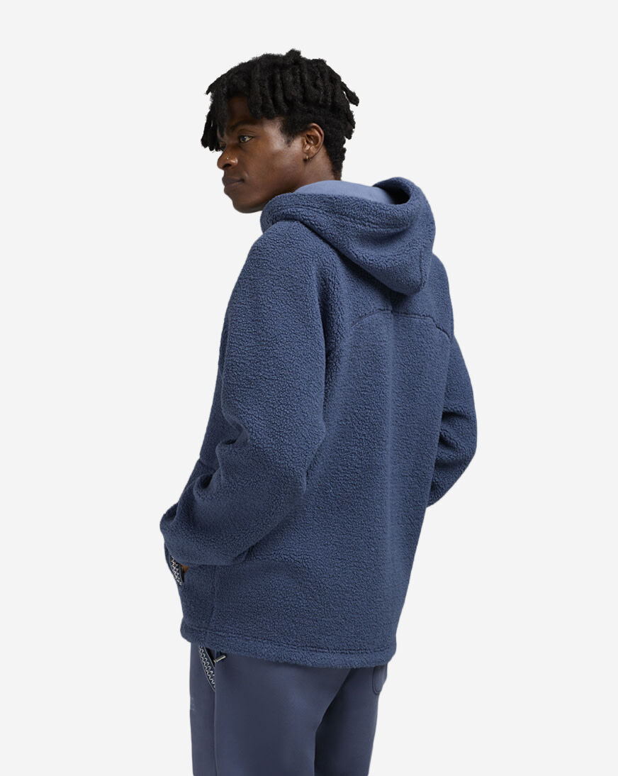 Shop UGG UGGbraid Full Zip Hoodie 1171491-DWV blue | SNIPES USA