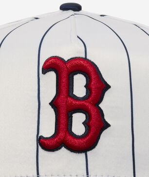 9Fifty Boston Red Sox Satin Pinstripe Snapback Hat