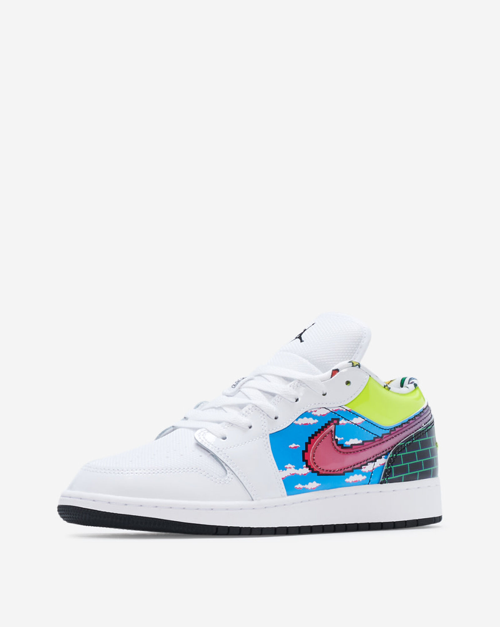 White jordans grade school Clearance