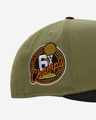 9Fifty Chicago Bulls Green Bark A-Frame Snapback Hat