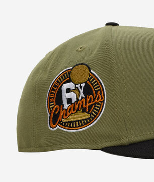 9Fifty Chicago Bulls Green Bark A-Frame Snapback Hat