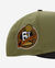 9Fifty Chicago Bulls Green Bark A-Frame Snapback Hat