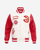 Atlanta Hawks Retro Classic Rib Wool Varsity Jacket