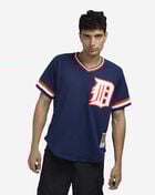 Mitchell  Ness Detroit Tigers Trammell Authentic Batting Practice Jersey ABPJ3012-DTI84ATRNAVY Blue 1