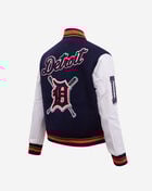 Detroit Tigers Mash Up Rib Wool Varsity Jacket