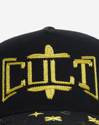 Cult of Individuality Rope Logo Mesh Back Trucker Hat 626BS-CH49B Black 2
