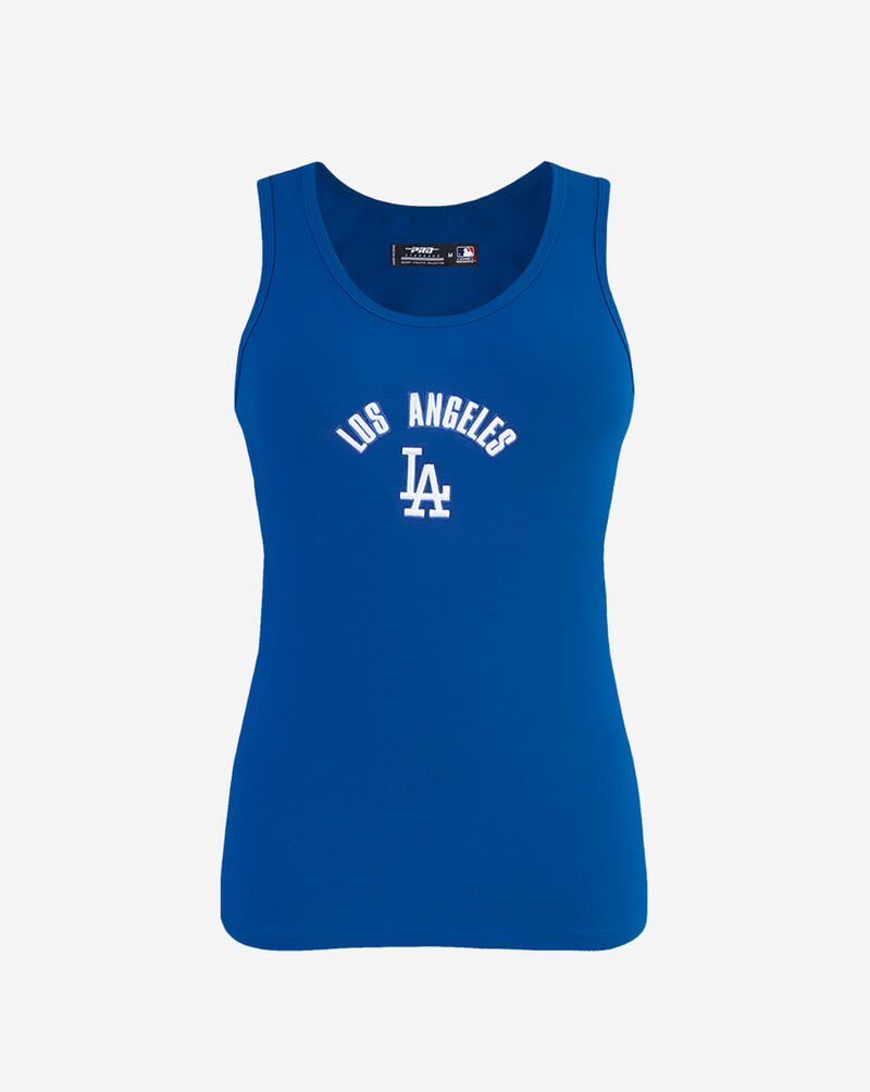 PRO STANDARD Los Angeles Dodgers Classic Relaxed Fit Racerback Tank Top LLDA37254-DBL Blue 1