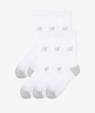 Active Crew Socks 6 Pack