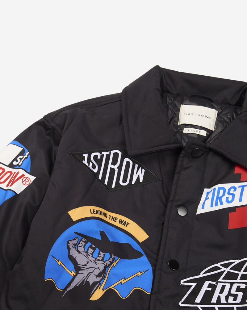 First Row Kids' Nylon Shacket FRBJ2068S-BLK Black 2