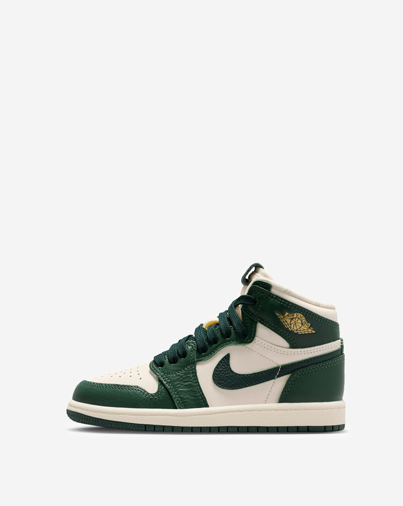 Jordan Little Kids' Air Jordan 1 Retro High OG FD2597-101 Green 1